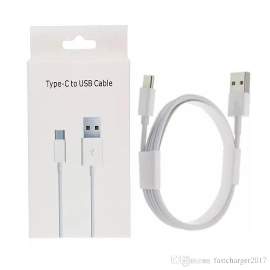 CABLE DE DATOS TIPO C PARA SAMSUNG GALAXY S8/S8 EDGE BLANCO